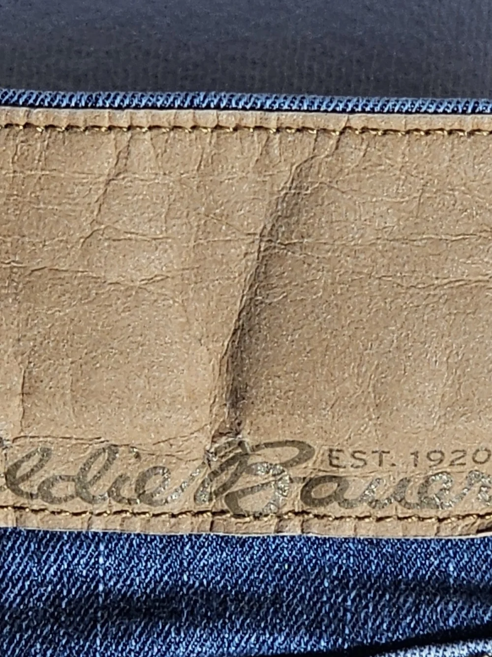 Eddie Bauer Straight-Leg Jeans in Light Blue Wash